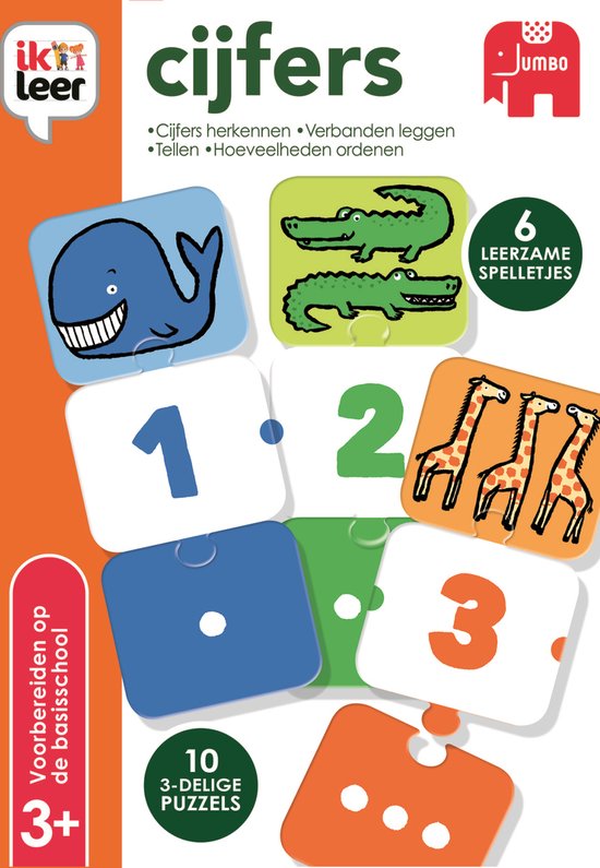 Jumbo - Ik Leer - Cijfers - Educatief spel - Vanaf 3 jaar