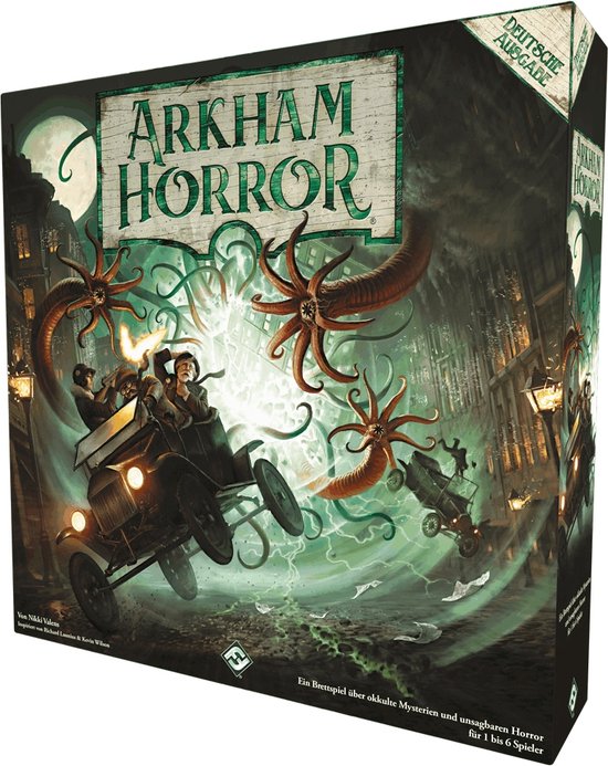 Afbeelding van het spel Fantasy Flight Games Arkham Horror Third Edition Board game Role-playing