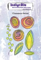 Cinnamon Swirls A6 Rubber Stamps (IND0816)