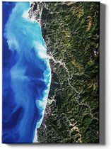 Walljar - Redwood National Park - Muurdecoratie - Canvas schilderij