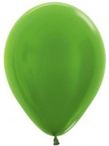 Sempertex ballonnen Metallic Lime Green| 50 stuks | 12 inch | 30cm