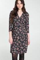 Cassis Dames Jurk met vlinderprint - Jurk - Maat 40