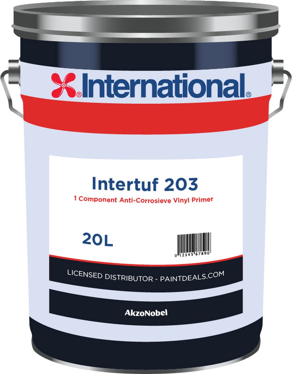 Intertuf 203 (5L & 20L) - 1 Comp. - Grondlaag - Roestwerend