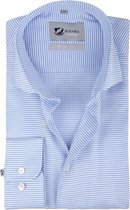 Suitable - Overhemd Blauw 187-2 - 40 - Heren - Slim-fit