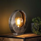 Crea Tafellamp full moon / Oud zilver - Industriële lampen - Industrieel Design Tafellampen
