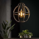 Crea Hanglamp Eetkamer globo / Oud zilver - Industrieel hanglampen  - industriële Design Plafond lamp