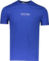 Calvin Klein T-shirt Blauw voor heren - Lente/Zomer Collectie
