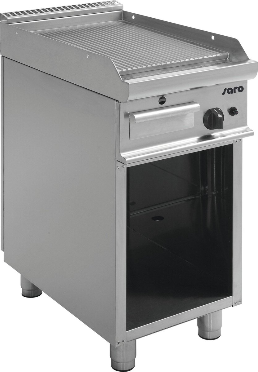 Gas Grillplaat met Open Kast Model E7 / KTG1BAR - Saro 423-1190 - Horeca