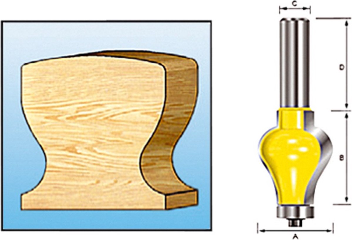 Makita D-11829 Handgreepprofielfr 38,1 S12
