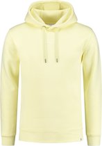 Purewhite -  Heren Regular Fit  Essential Hoodie  - Geel - Maat M