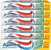 Aquafresh Mild & Minty Tandpasta - 6 x 125 ml