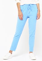 LOLALIZA Slouchy corduroy broek - Light Blauw - Maat 38