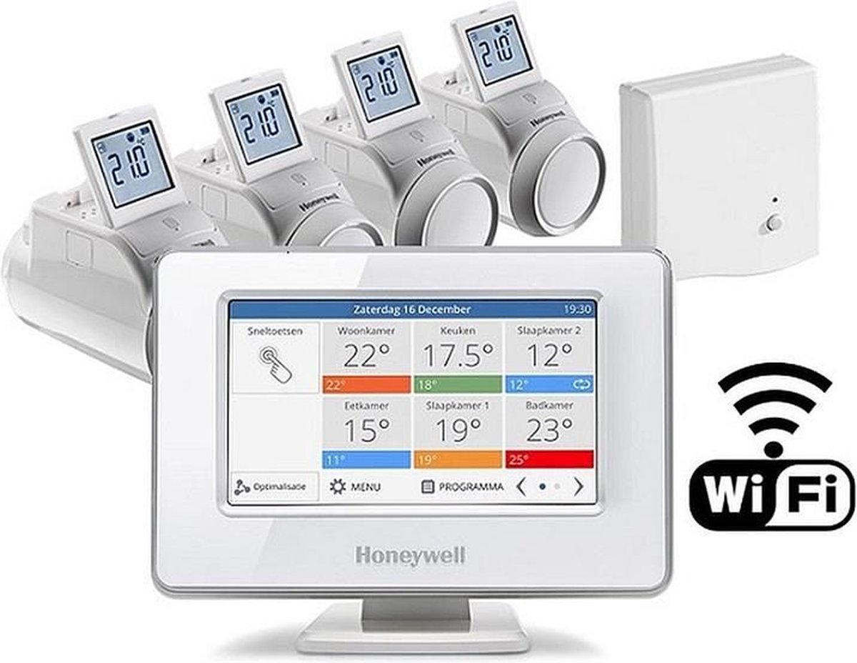 Honeywell Evohome Modulerende Slimme thermostaat - Wifi - Draadloos thumbnail 6