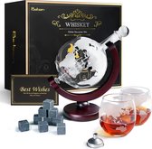 Whiskey set 12 delig | Whiskey karaf met whiskey glas