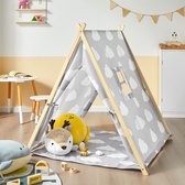 Simpletrade Speeltent - Tipi speeltent - Geïntegreerde vloer - Polyester - 105x109x100 cm