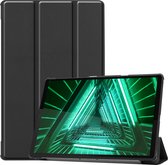 Lenovo Tab M10 FHD Plus Hoes Luxe Book Case Hoesje - Lenovo Tab M10 FHD Plus (2e gen) Hoes Cover (10,3 inch) - Zwart