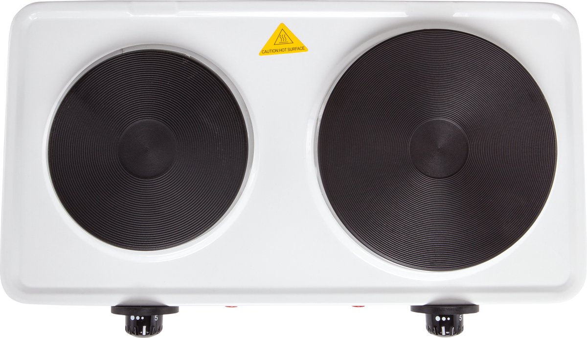 Adler AD 6504 - Elektrische kookplaat - dubbel