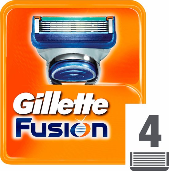 Gillette Fusion - 4 pièces - Lames de rasoir | bol.com