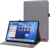 Case2go - Tablet hoes geschikt voor xiaomi pad 5 / 5 Pro - 11 Inch - Book Case met Soft TPU houder - Blauw