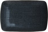 Millimi Black Jeans Serveerschaal - 27,5x18 cm - keramiek