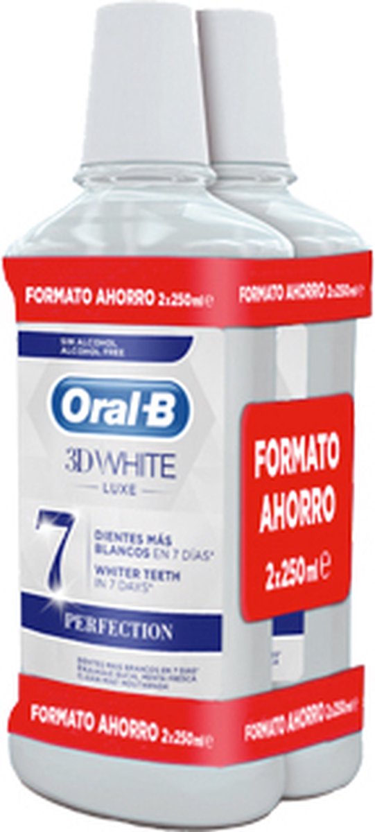 Oral-b 3d White Luxe Perfeccion Colutorio Set 2 Pcs