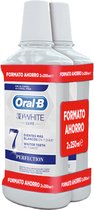 Mondwater Oral-B 3D White Luxe Perfection 2 Onderdelen Bleekmiddel