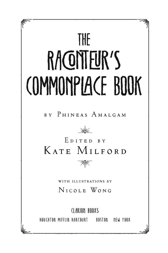 Greenglass House The Raconteur's Commonplace Book (ebook), Kate