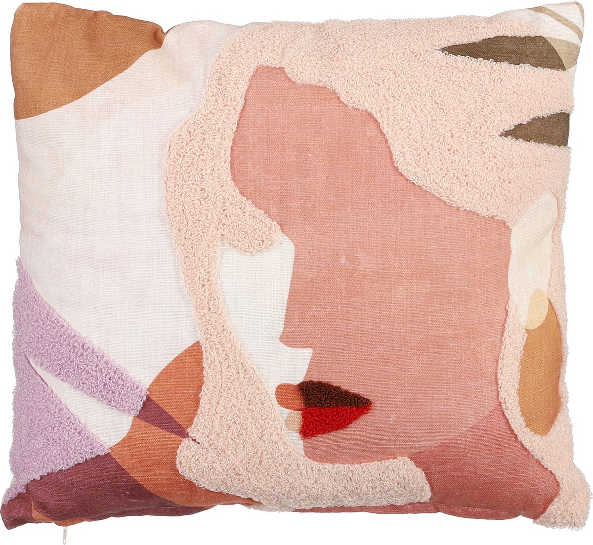 In The Mood Collection Sangria Sierkussen - L45 x B45 cm - Lichtroze