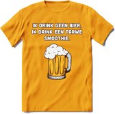 Tarwe Smoothie T-Shirt | Bier Kleding | Feest | Drank | Grappig Verjaardag Cadeau | - Geel - XL