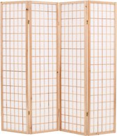Medina Kamerscherm inklapbaar Japanse stijl 160x170 cm naturel