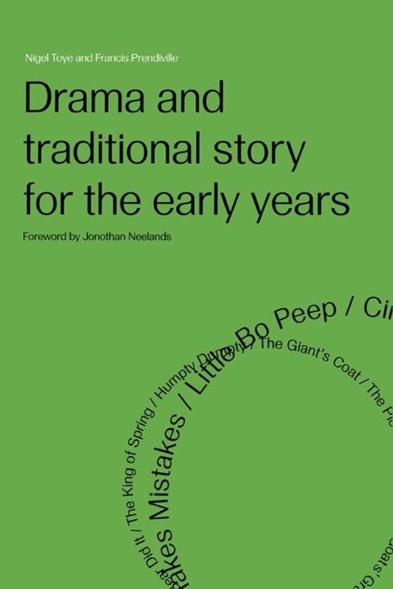 Drama and Traditional Story for the Early Years - cover