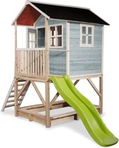 EXIT Loft 500 houten speelhuisje - blauw
