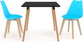Decoways - 3-delige Eethoek blauw