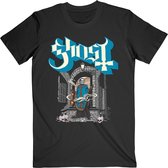 Ghost Heren Tshirt -S- Incense Zwart