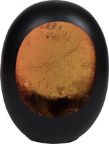 Kaarsenhouder Eggy Zwart - 26xH33 cm