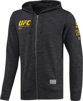 Reebok UFC FG Full-Zip Hoodie Zwart