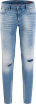 Purewhite - Jone 815 Distressed Heren Skinny Fit   Jeans  - Blauw - Maat 29