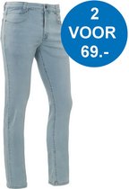 Brams Paris - Heren Jeans - Lengte 34 - Stretch  Julian - Light Blue