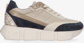 Tango Norah 1 Lage sneakers - Leren Sneaker - Dames - Beige - Maat 38