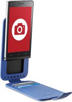 Cellularline FLAPUNIAG1XB 4.2'' Flip case Blauw mobiele telefoon behuizingen