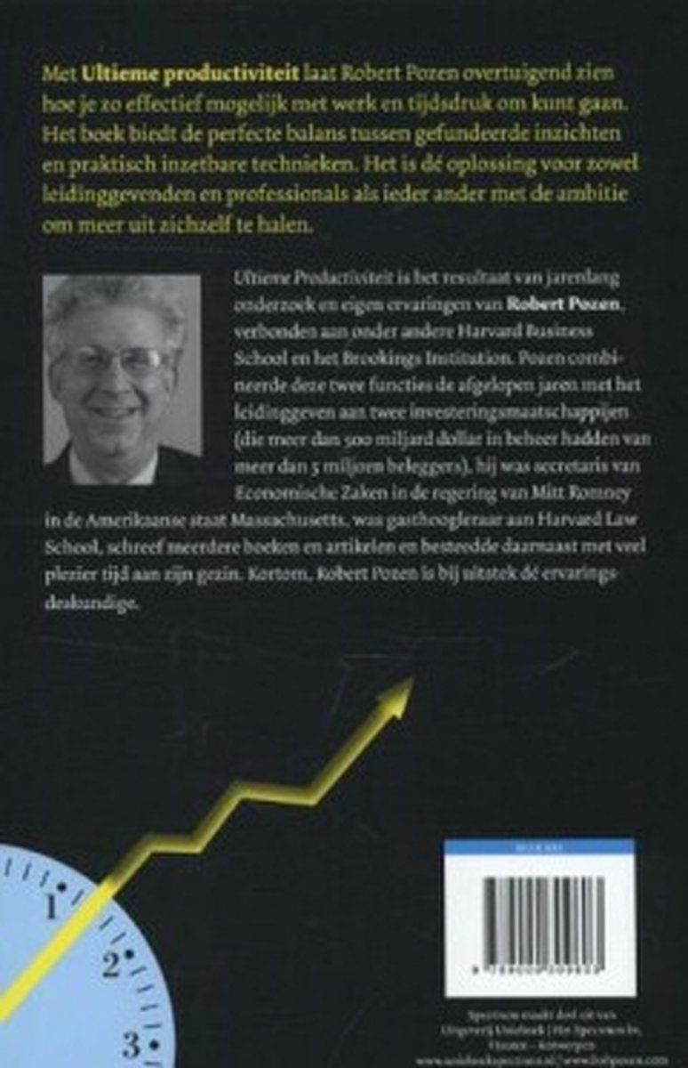 Ultieme productiviteit - back cover