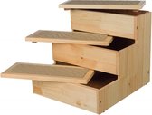 TRAP PETSTAIR HOUT 40X38X45CM