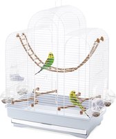 # VOGELKOOI FIONA LGRIJS/WIT
