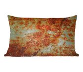 Coussins Coussins décoratifs - Oreillers Salon - 50x30 cm - Acier - Rouille - Vintage