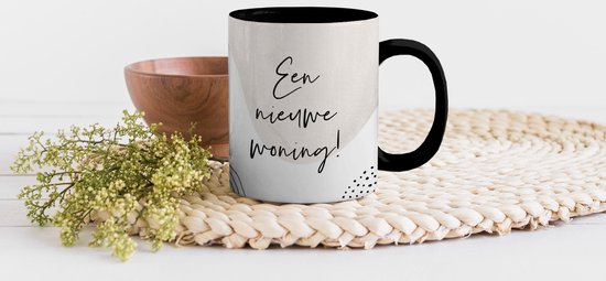 Tasse magique - Photo sur tasses chaleureuses - Tasse à café - Citations - Nieuwe maison - Déménagement - Tasse Magic - Tasse - 350 ML - Tasse à thé - Décoration Sinterklaas - Cadeaux pour enfants - Chaussures cadeaux Sinterklaas