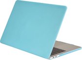 Lunso Geschikt voor MacBook Pro 13 inch (2012-2015) cover hoes - case - Mat Lichtblauw
