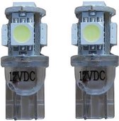 W5W-T10 Xenon Look 5 SMD LED - oranje