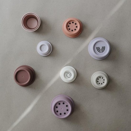 Mushie - Stapeltoren - Stapeltorens - Pastel