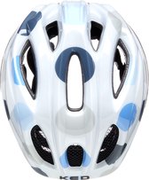 KED Meggy II Trend Helm Kinderen, wit/blauw Hoofdomtrek M | 52-58cm