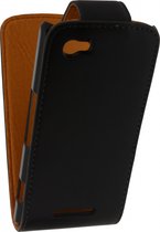 Xccess Leather Flip Case Sony Xperia M Black